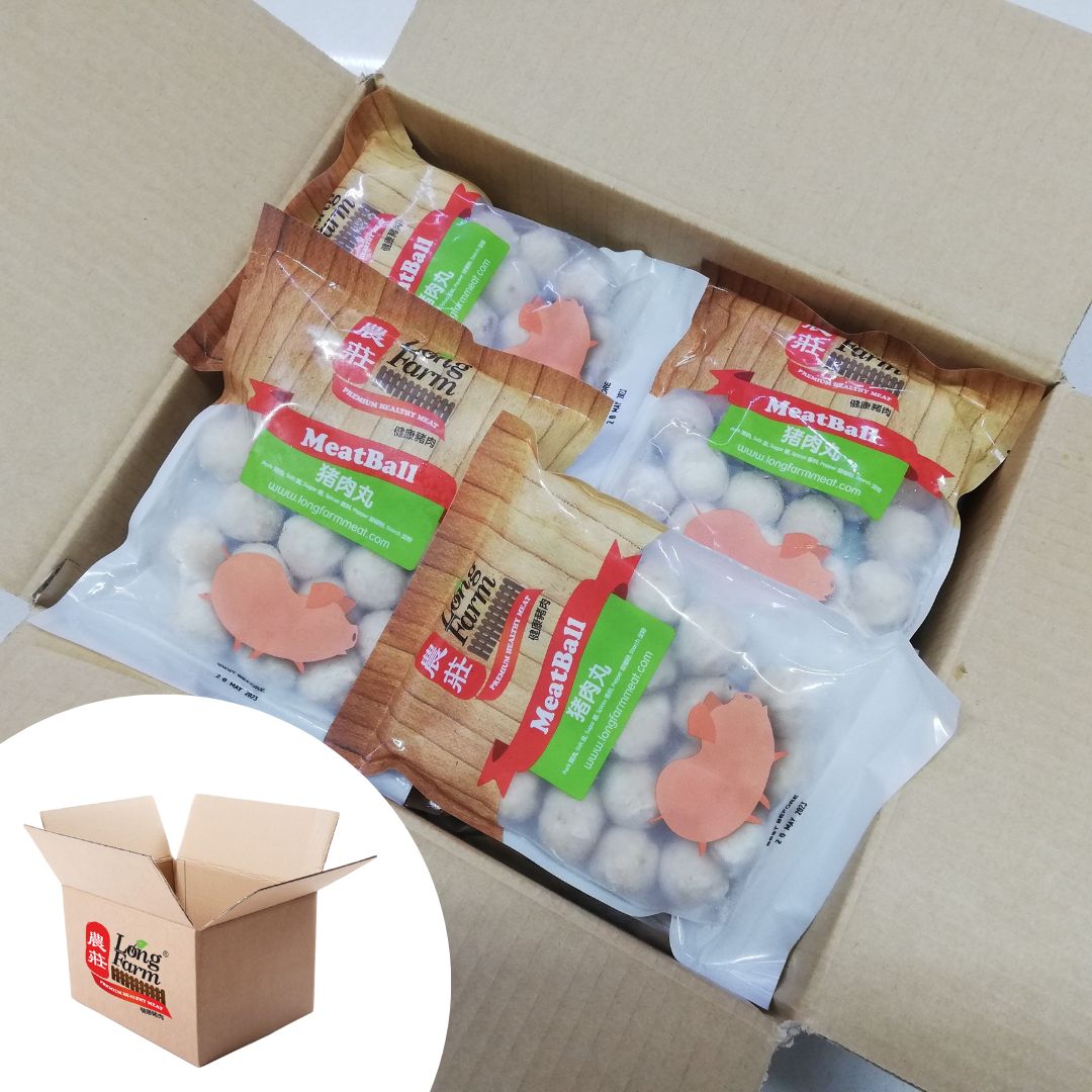 猪肉丸 Meatball (1箱 /1 Carton) 25 Packs